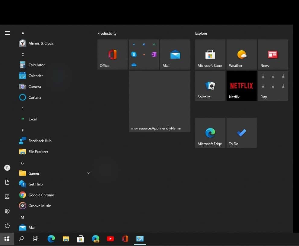 Windows  10 تحديث وحدة المعالجة المركزية
