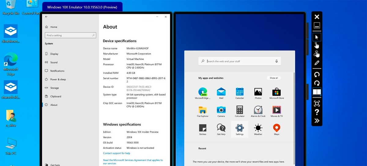 Windows 10X Emulator já está disponível para download