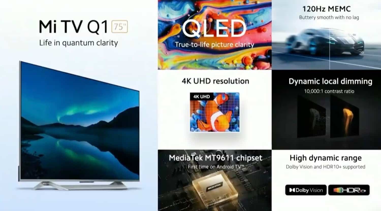 تلفزيون Xiaomi Mi Q1