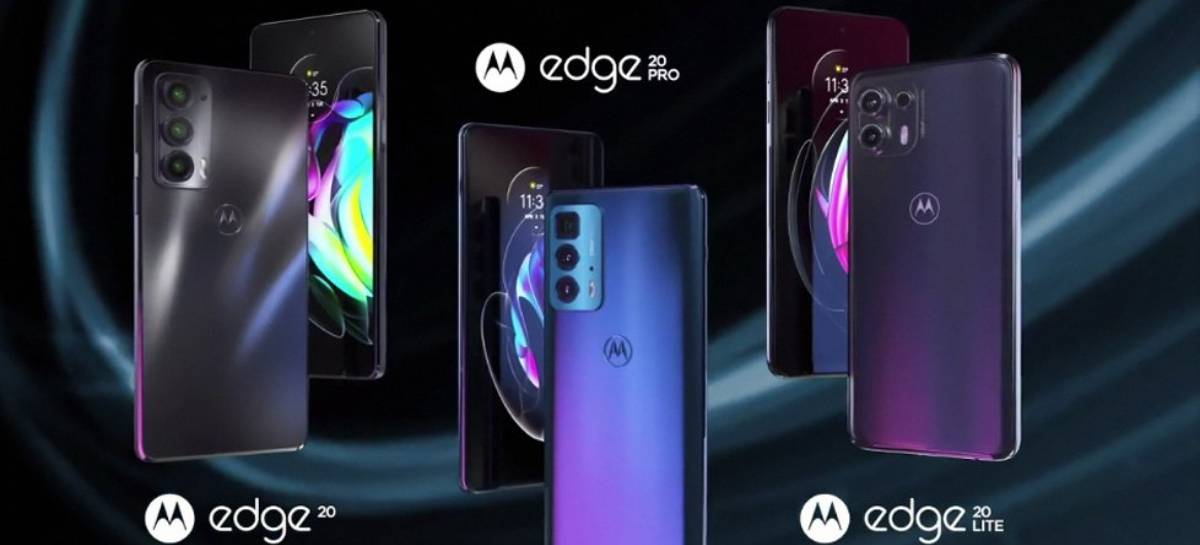 Motorola lança Edge 20, Edge 20 Lite e Edge 20 Pro no Brasil a partir de R$ 2.999