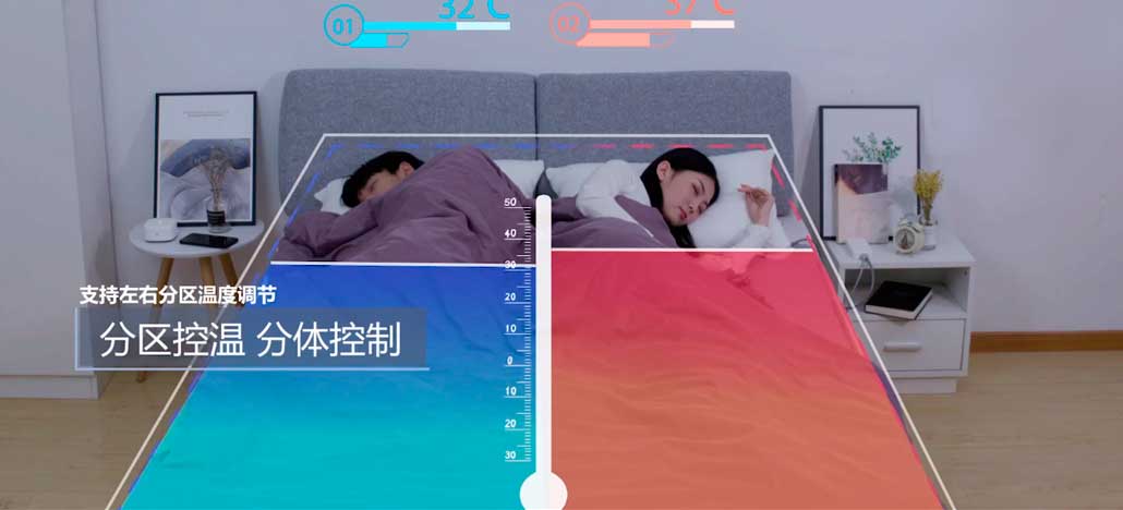 Xiaomi lança cobertor elétrico com funcionalidades inteligentes