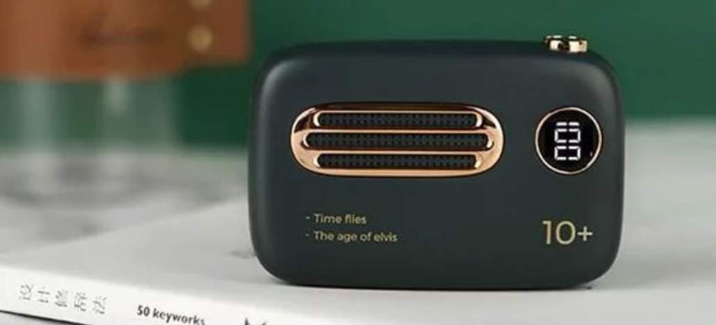 Xiaomi lança power bank com aparência de rádio retrô
