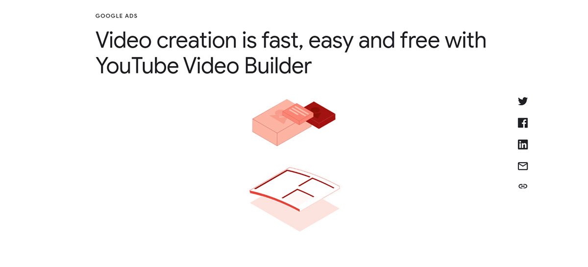 Youtube lança Video Builder, ferramenta de baixo custo para criação de vídeos