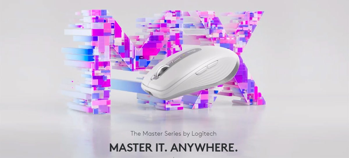 Logitech anuncia mouses sem fio MX Anywhere 3 para PC e Mac