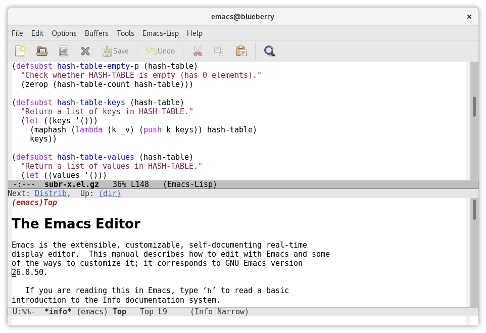 Emacs - أفضل محرر LaTeX لنظام التشغيل Mac