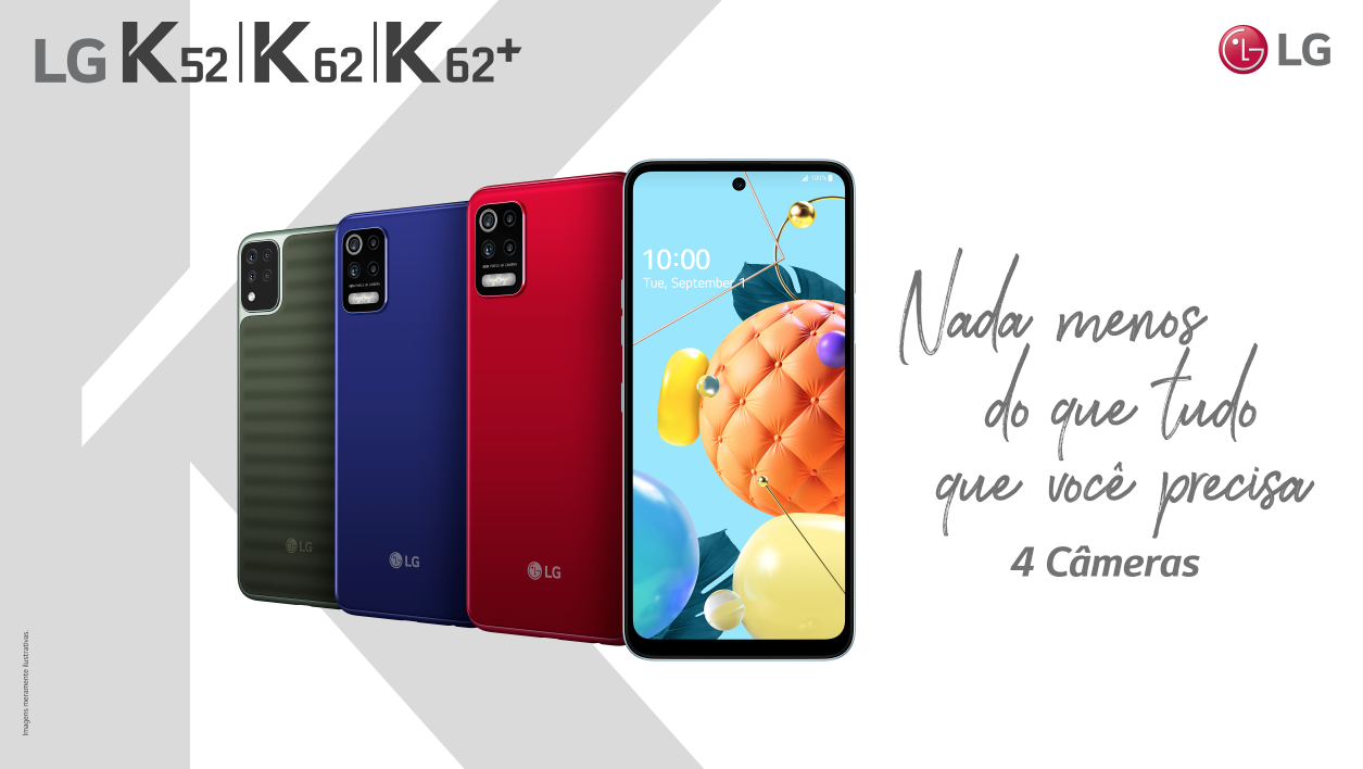 إل جي تطلق جديد smartphones K52 و K62 و K62 + بتشطيبات جديدة تبدأ من 1499 ريالاً برازيليًا 2
