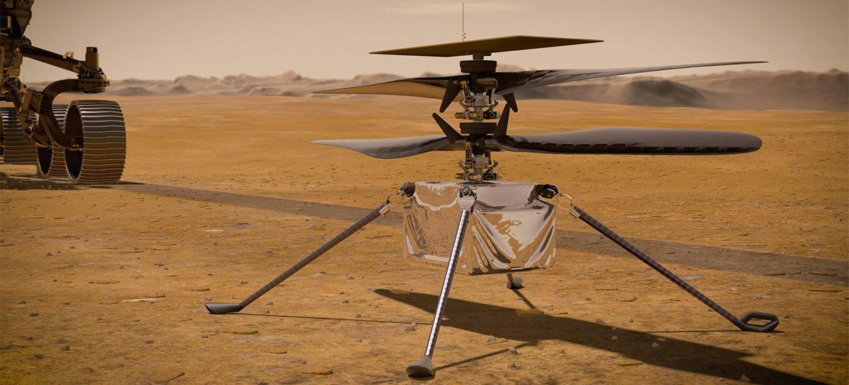 Ingenuity voa em Marte pela primeira vez e entra pra história - veja imagens!
