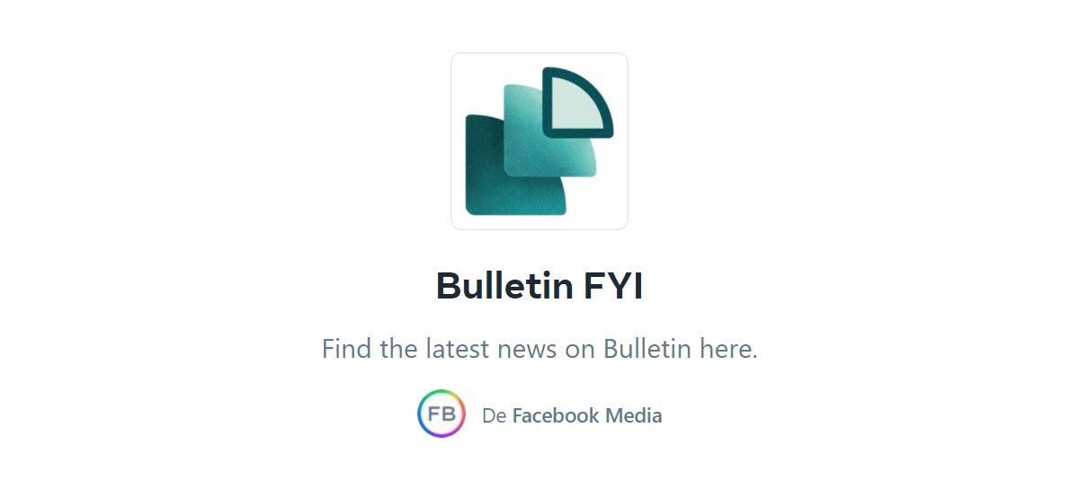 Bulletin é a nova plataforma de criação de newsletter do Facebook