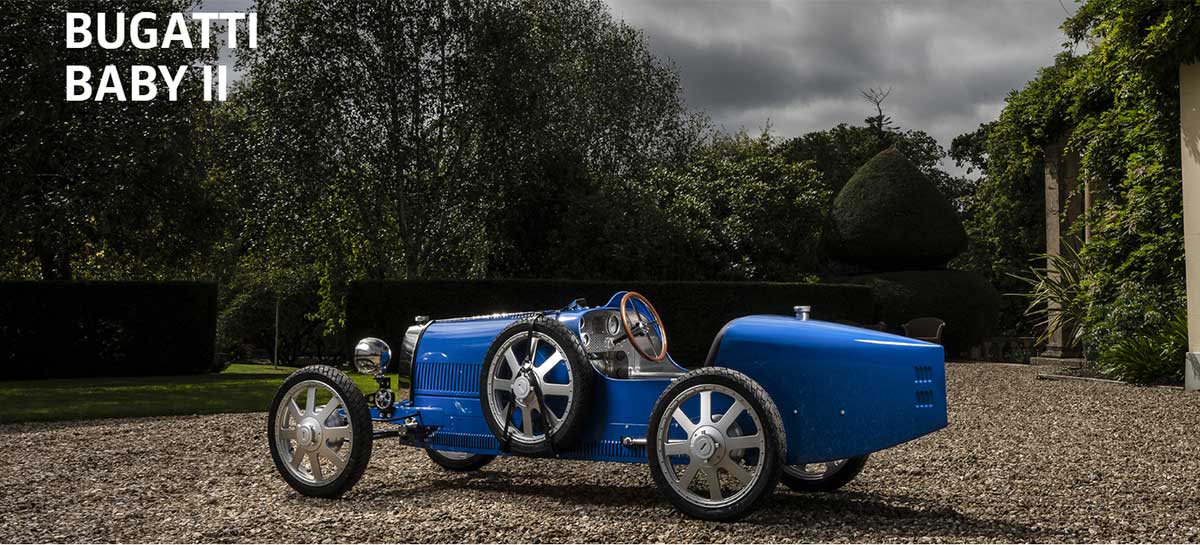 Bugatti lança carro elétrico para adolescentes Bugatti Baby II de R$ 183 mil
