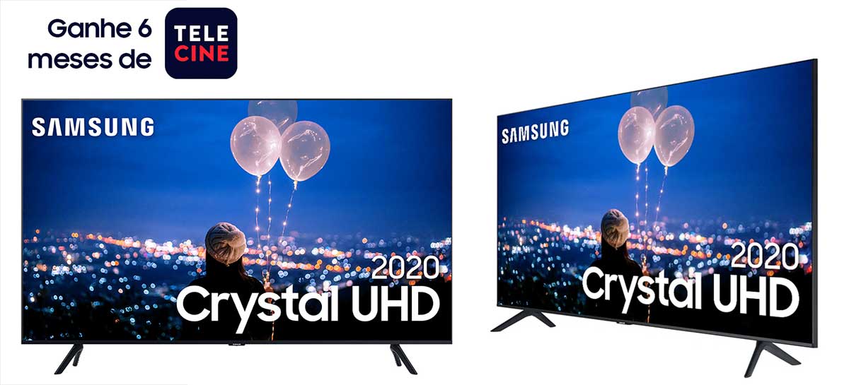Samsung está dando seis meses de assinatura Telecine na compra de TVs 2020