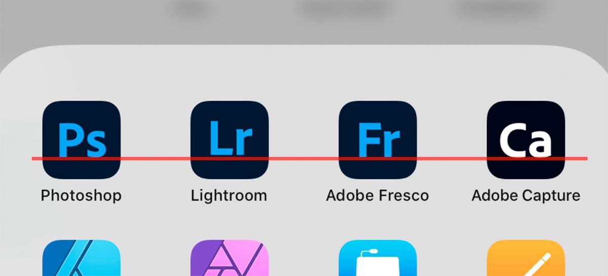 Novas cores nos ícones de apps Adobe desagradam designers e usuários