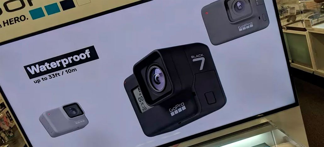 تسربت الصور من كاميرا GoPro Hero 7 الجديدة ، خلف الكاميرات الرياضية لـ Hero 6 1