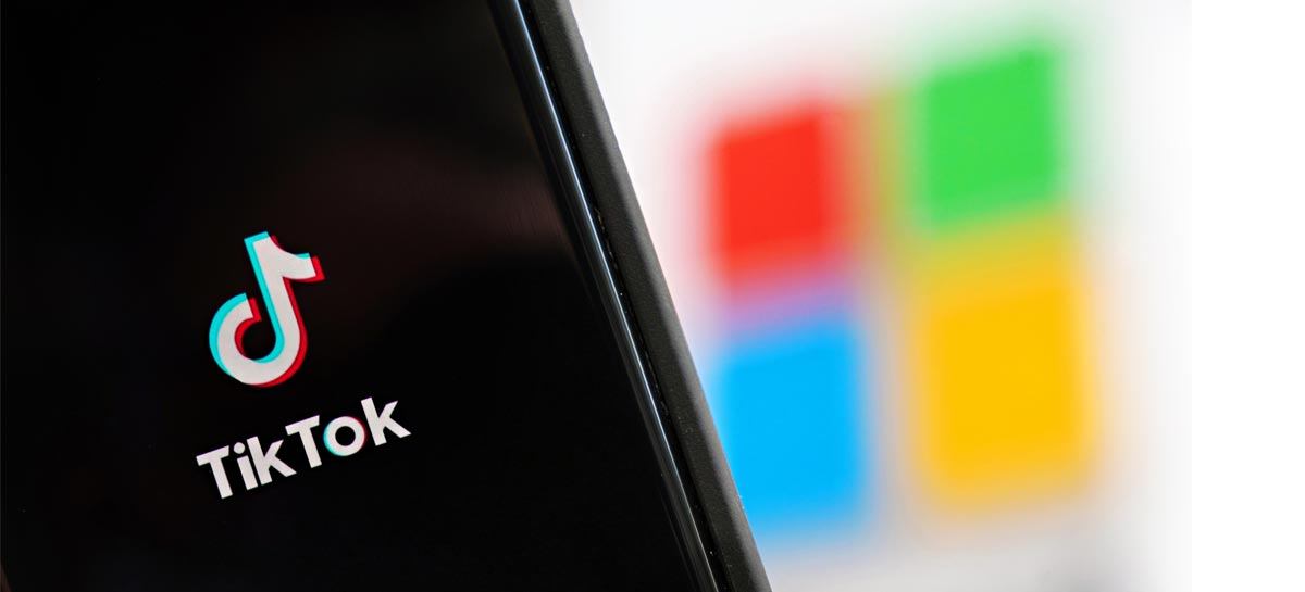 Microsoft pretende assumir controle global do TikTok, indica rumor