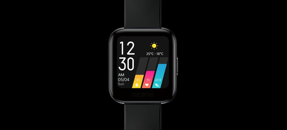 Realme Watch chega com bateria com autonomia de até 9 dias