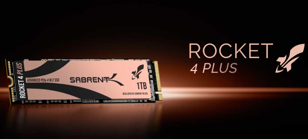 Sabrent Rocket 4 Plus desbanca Samsung como SSD mais rápido do mundo