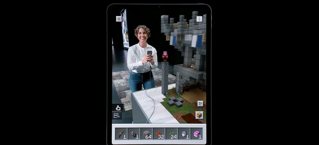 Microsoft exibe gameplay de Minecraft Earth em apresentação da Apple