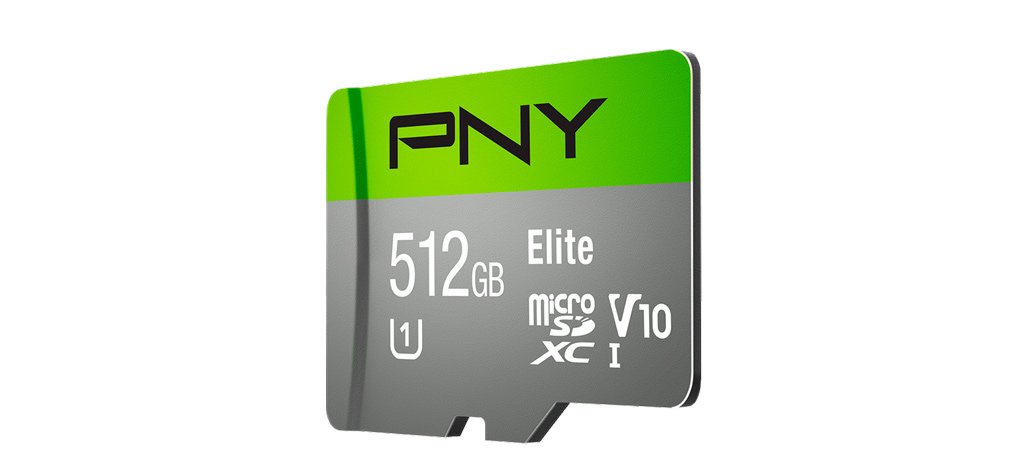 PNY anuncia cartão de memória microSDXC Elite com 512GB