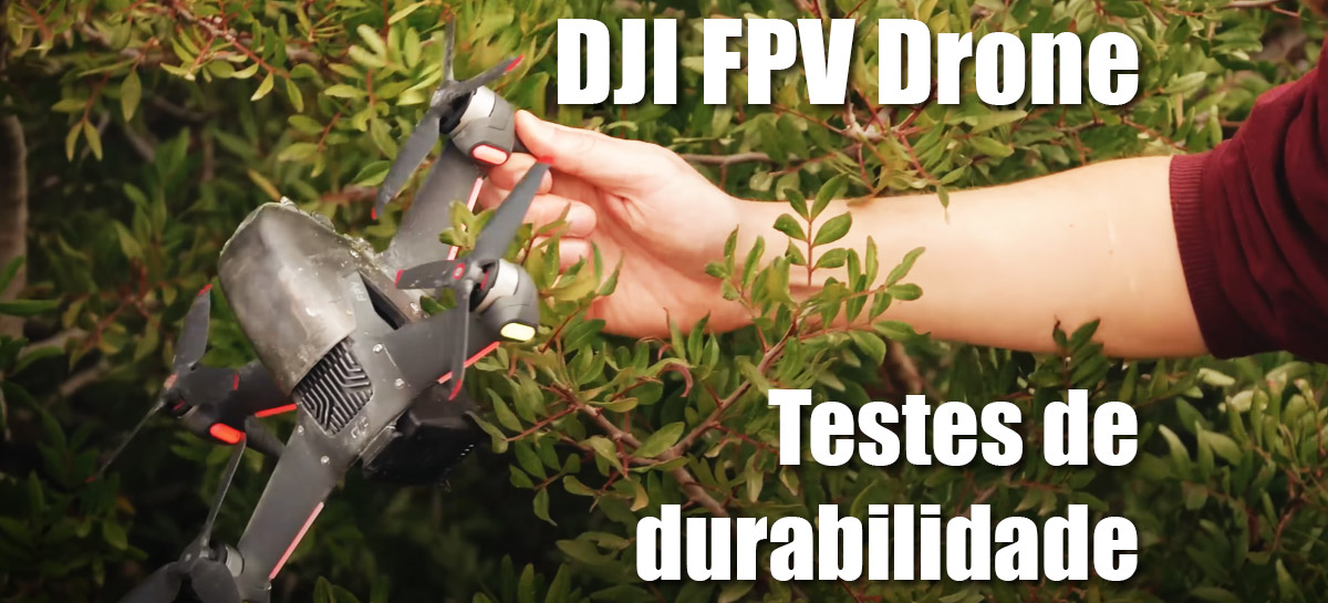 تعمل DJI FPV Drone بشكل جيد في اختبار متانة تصادم الماء والكرة والجدار 1