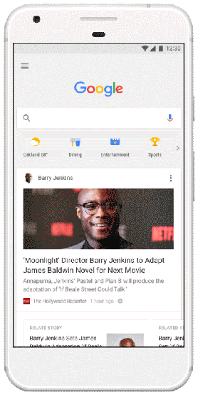 تعمل Google على تحسين موجز الأخبار في تطبيق البحث لنظامي التشغيل Android و iOS 3