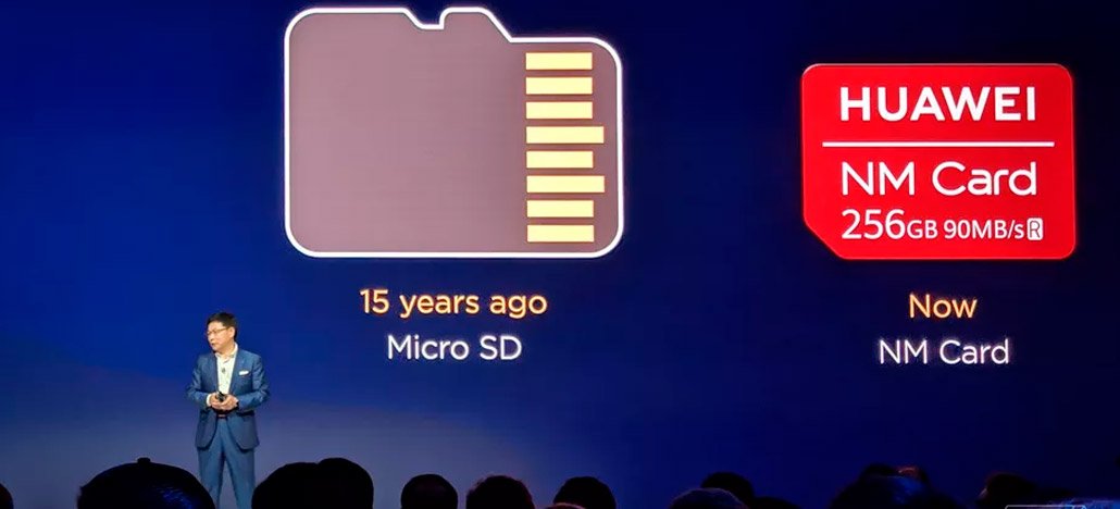 Huawei apresenta substituto para microSD durante lançamento de seus novos smartphones