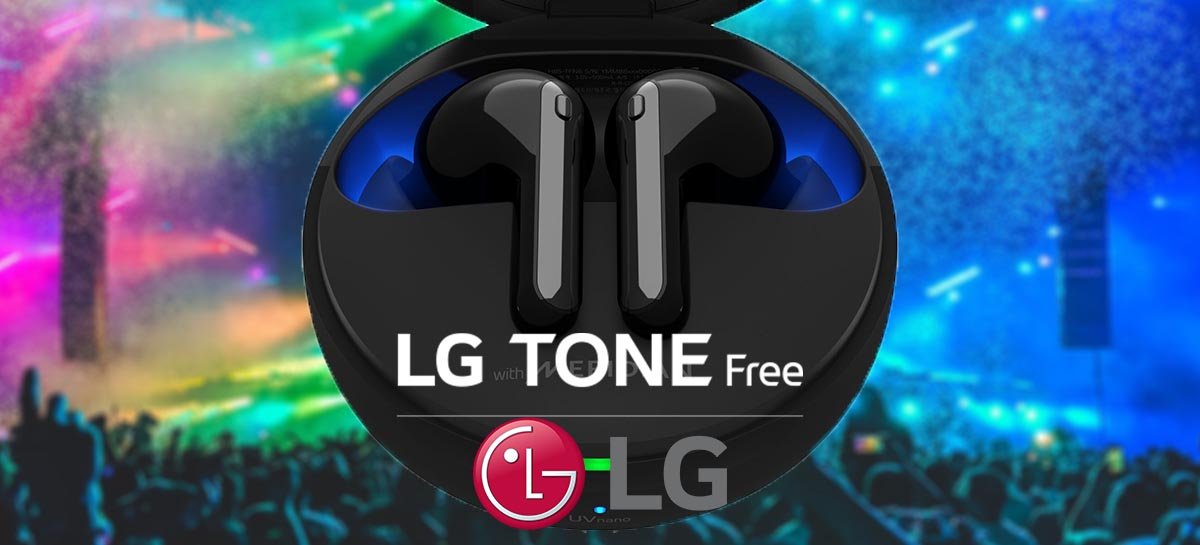 LG apresenta novo fone de ouvido sem fio e com estojo anti-germe