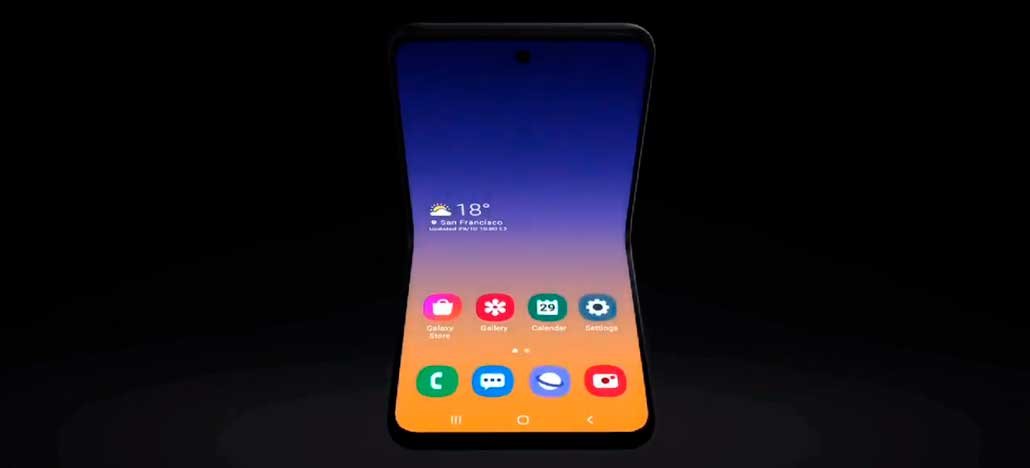 Samsung apresenta conceito de seu novo celular dobrável em vídeo