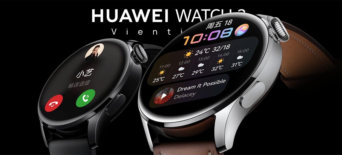 Huawei Watch 3 é anunciado oficialmente e virá com o HarmonyOS