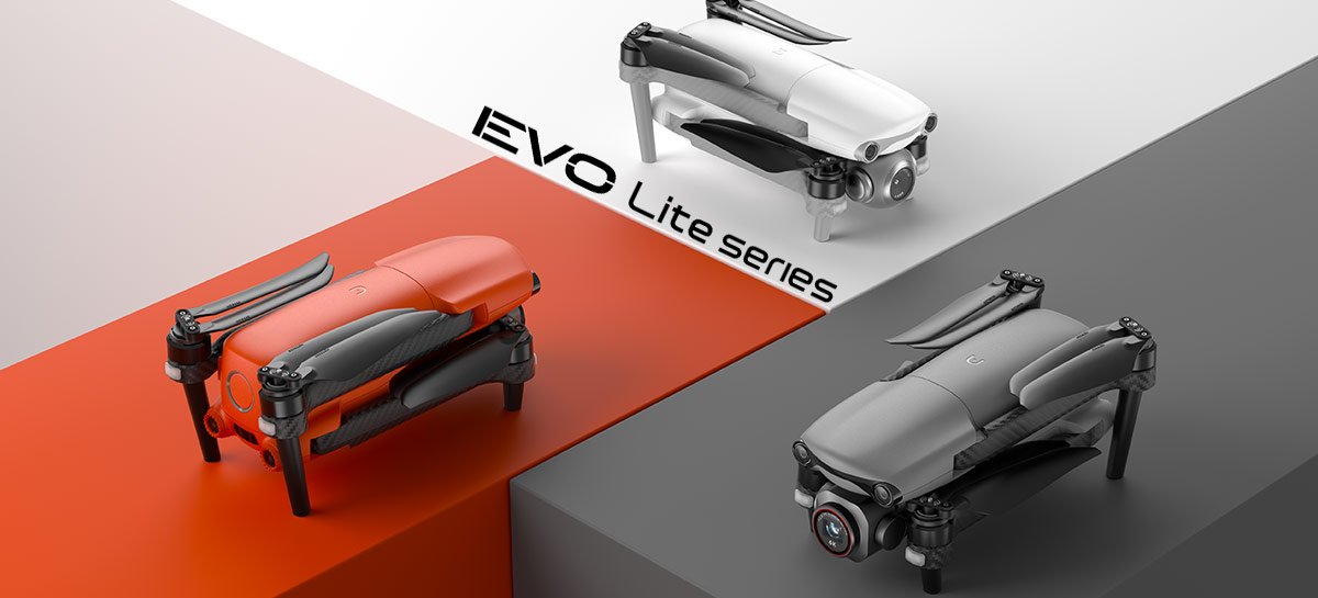 Drones Autel EVO Lite são anunciados: Câmera 6K, 40 minutos de voo e 12km