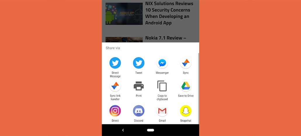 Google publica gráfico mostrando evolução do carregamento do menu share no Android 10
