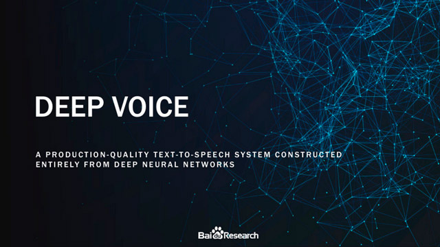 تهدف Baidu إلى التفوق على Google باستخدام الذكاء الاصطناعي الذي يحاكي الصوت البشري تمامًا 1