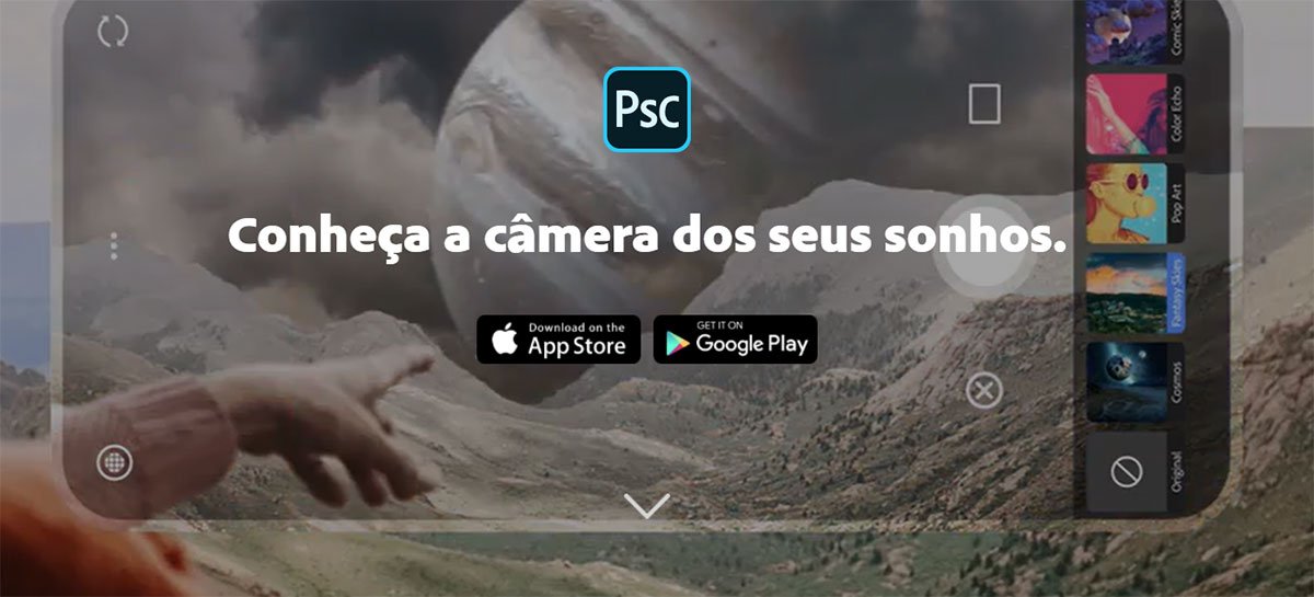Adobe lança aplicativo Photoshop Camera para iOS e Android - veja se você pode usar