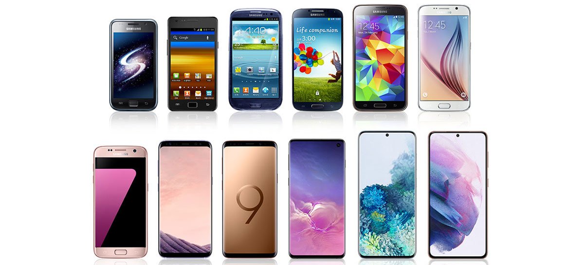 Linha Samsung Galaxy S comemora aniversário de 11 anos – Veja todas as gerações
