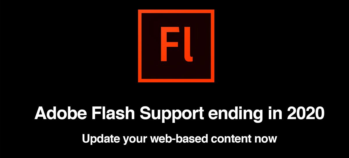 Suporte do Adobe Flash Player ACABOU - Veja o que acontece