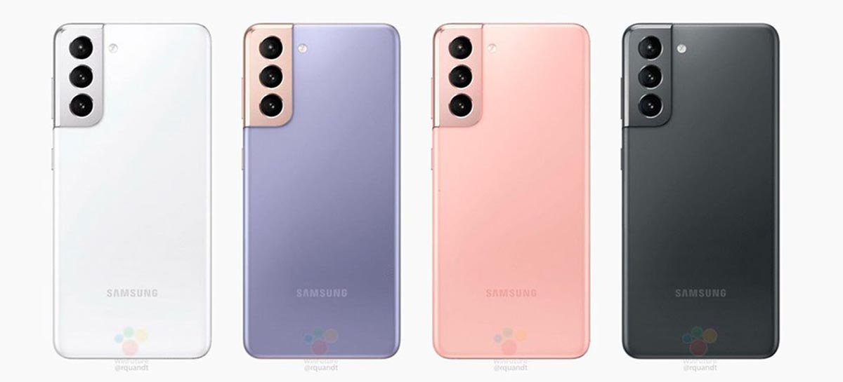 Samsung Galaxy S21 e S21+ tem detalhes completos vazados