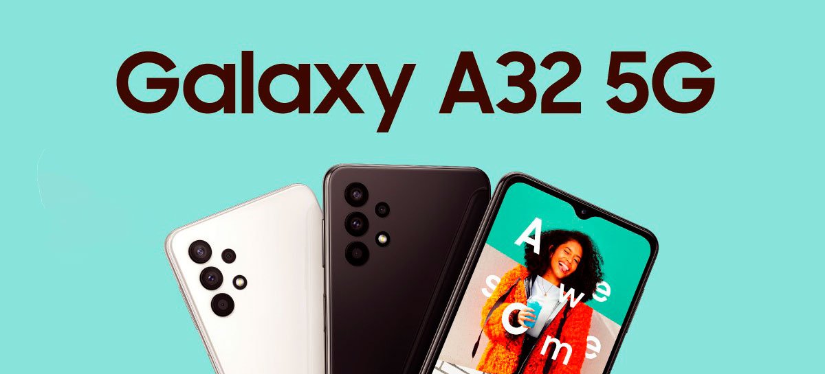 Samsung Galaxy A32 5G é anunciado e vira o smartphone 5G mais barato da empresa