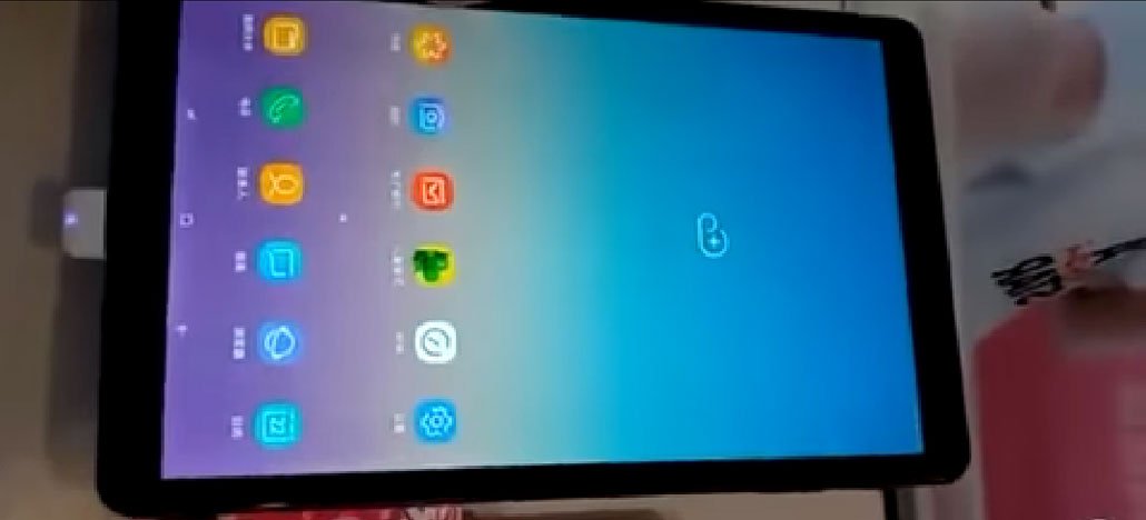 سامسونج Galaxy تم الكشف عن تصميم Tab S4 في الفيديو العملي
