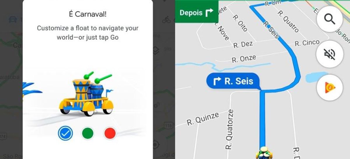 Google Maps mostrará vias interditadas e blocos de rua no Carnaval 2020