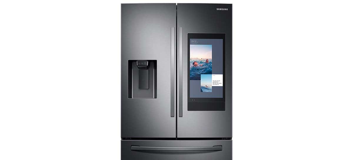 Samsung vai apresentar nova versão do refrigerador Family Hub na CES 2020