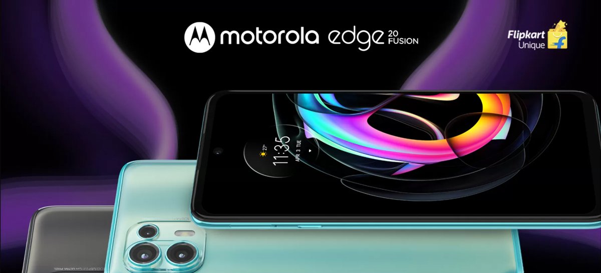 Motorola Edge 20 Fusion virá com 3 câmeras traseiras e tela AMOLED de 90Hz