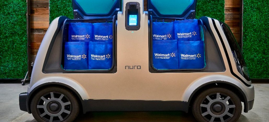 Walmart vai começar a fazer entregas com veículo autônomo, o Nuro R2, em 2020