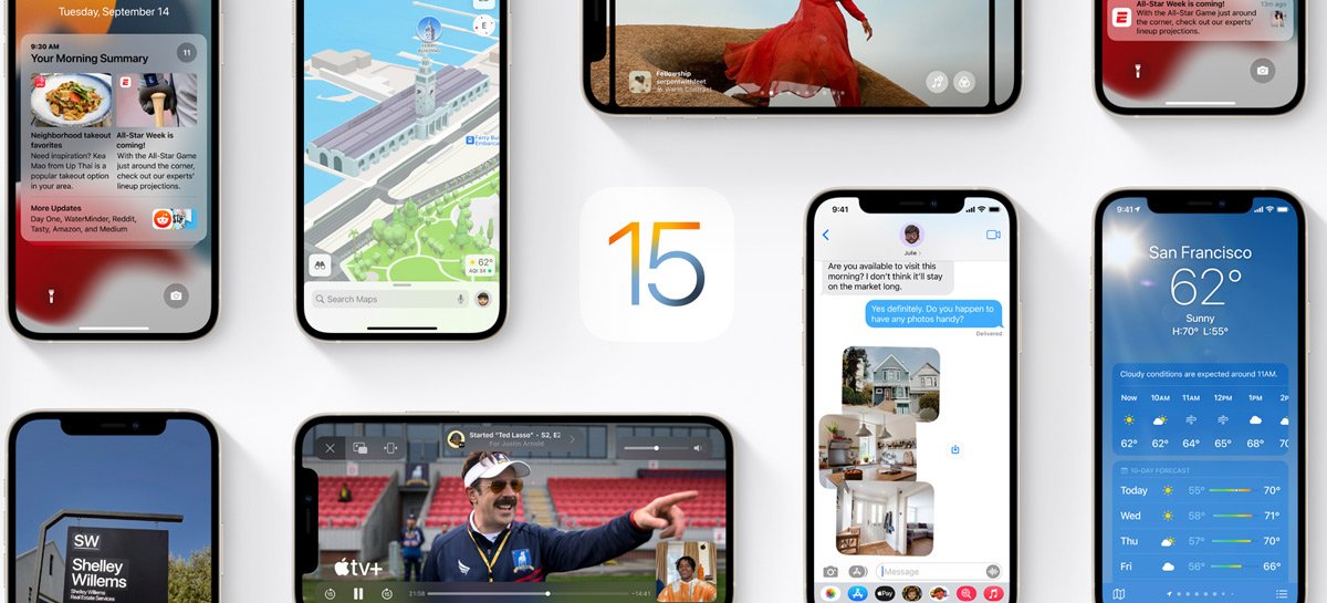 سيصدر iOS 15 و iPadOS 15 في 20 سبتمبر 1