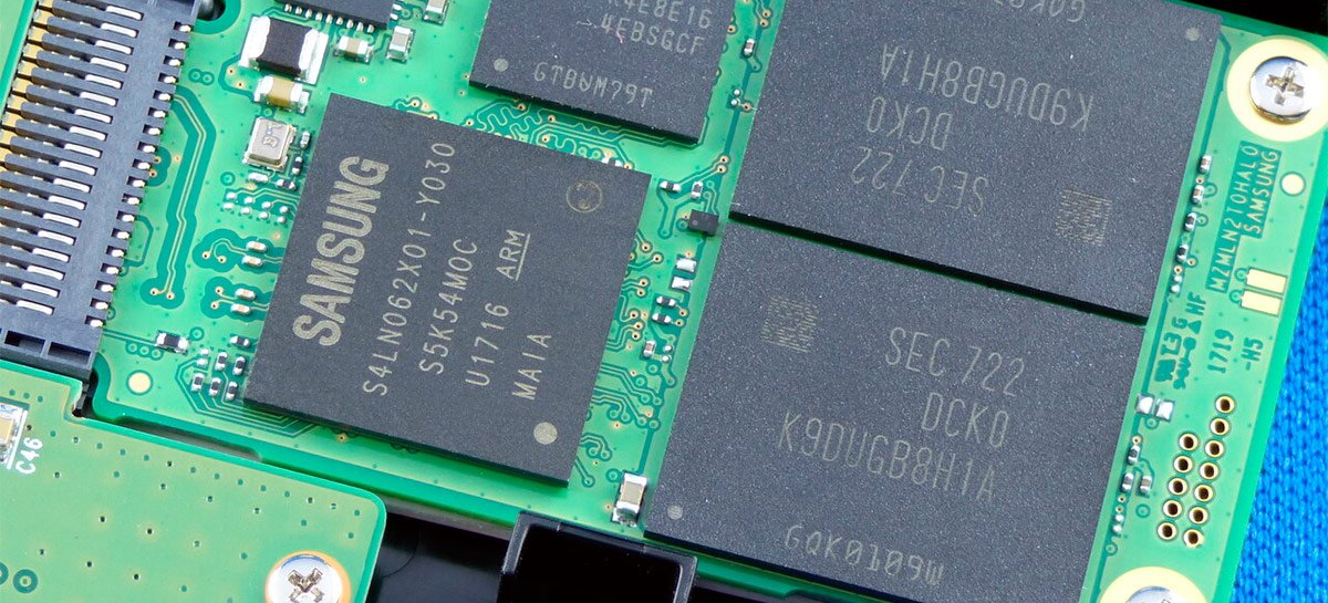 Nova geração de memórias NAND da Samsung vai oferecer mais capacidade com 160 camadas