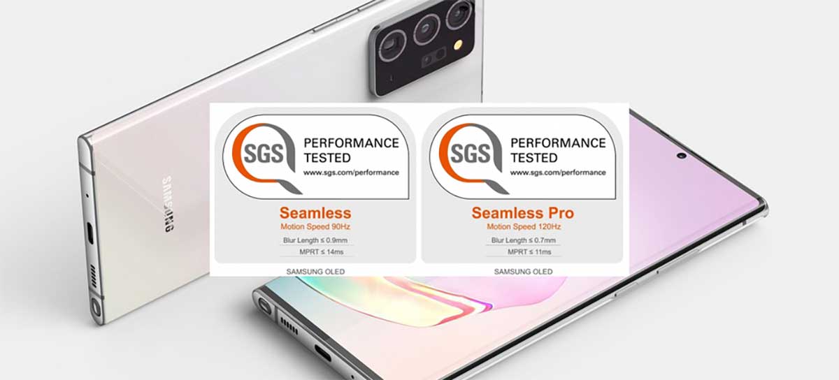 Telas do Samsung Note 20 e Galaxy S21 deverão ser do tipo "Seamless Display"