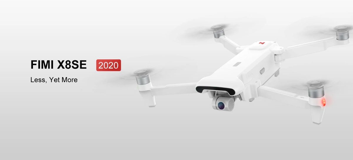 Novo drone FIMI X8 SE (2020) tem 35 min de autonomia, voa até 8KM por US$350 em promoção