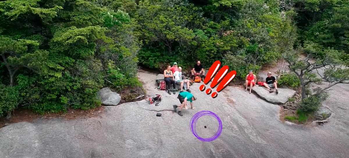 Drone grava usuário perdendo o celular por acidente em viagem - VEJA VÍDEO!