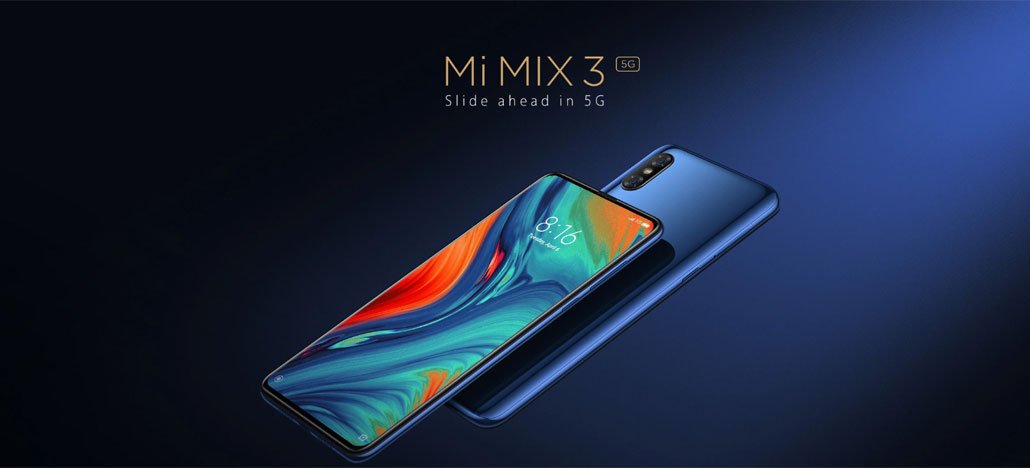 Xiaomi Mi Mix 3 ganha versão 5G com Snapdragon 855 na MWC 2019