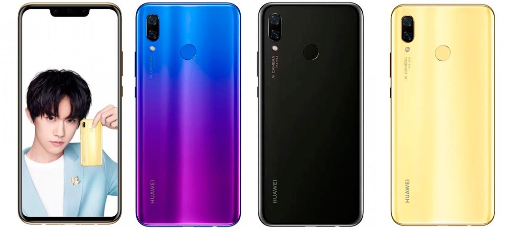 Huawei lista smartphone intermediário Nova 3 em sua loja oficial