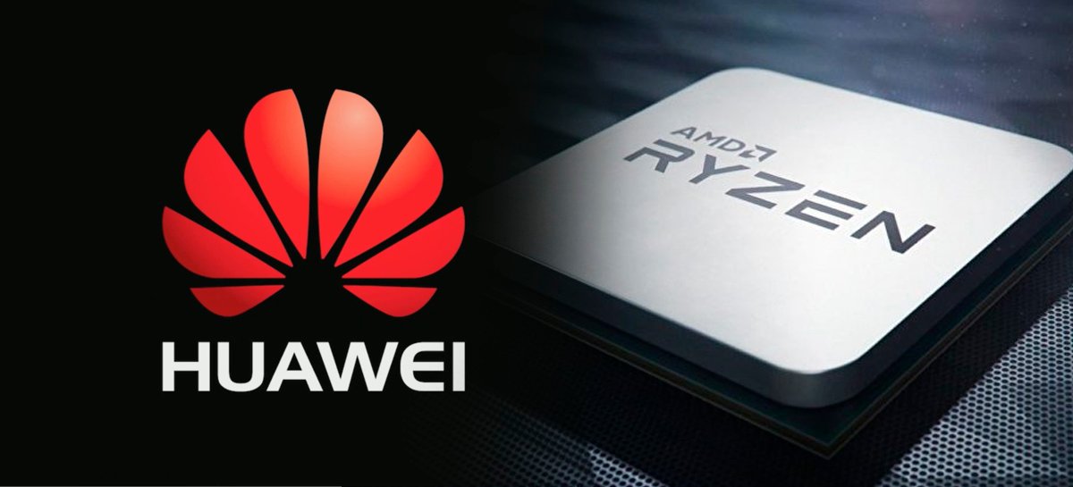Huawei pode entrar no mercado de PCs domésticos utilizando CPUs Ryzen 4000