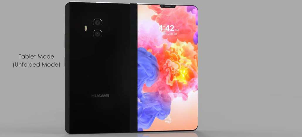 قد تعلن شركة Huawei عن هاتف ذكي قابل للطي مزود بإنترنت 5G في فبراير 2019 1