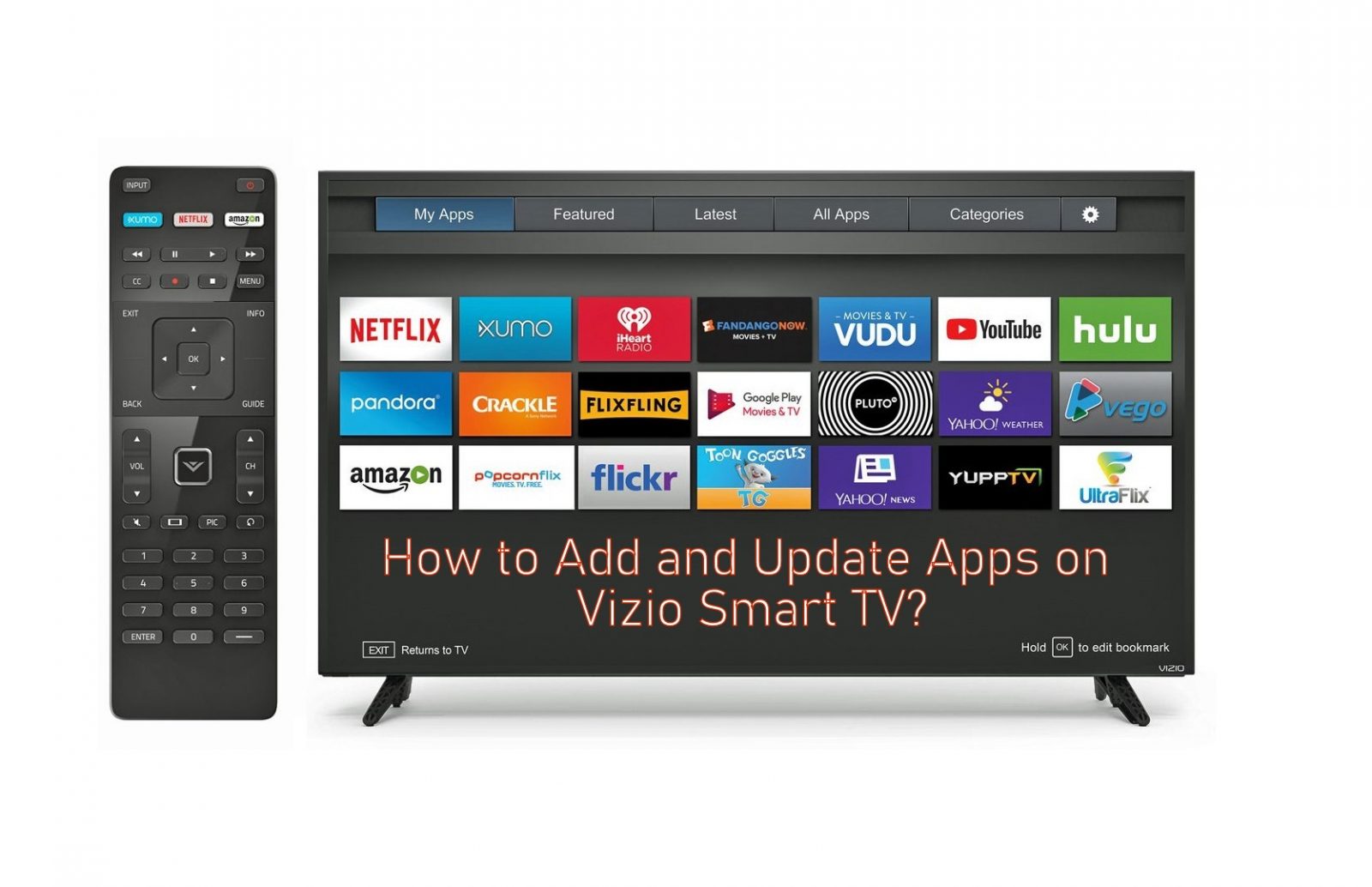 كيفية إضافة وتحديث التطبيقات على Vizio Smart TV
